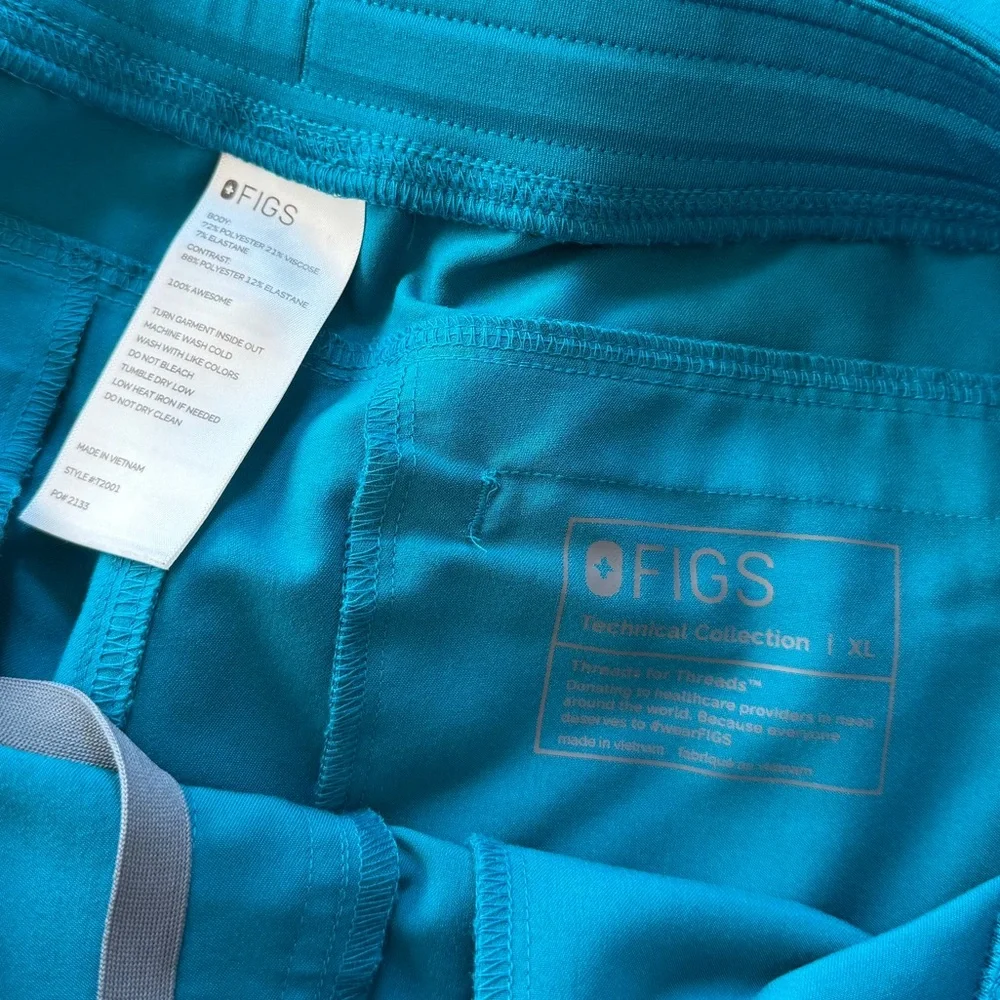 Figs Axim Cargo Scrub Pants Size XL